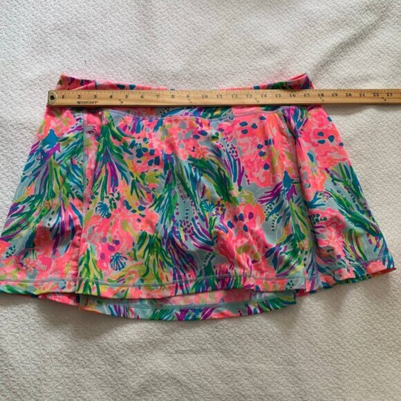 Lilly Pulitzer luxletic built in bike shorts skort skirt with shorts - Picture 8 of 9
